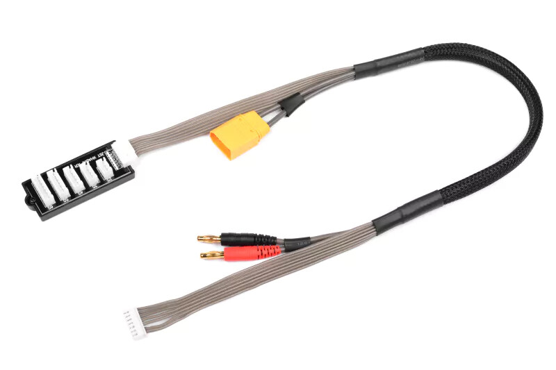 Charge - Balance Lead Pro - Banana 4mm - XT-90 Female - XH Balance board 2-6S