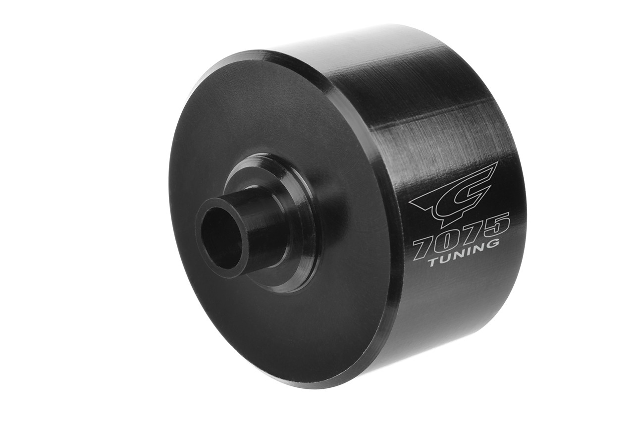 Team Corally - Xtreme Diff Case - 30mm - Aluminium 7075 - Hard Anodised - Black - Front / Rear - Made in Italy - 1 pc