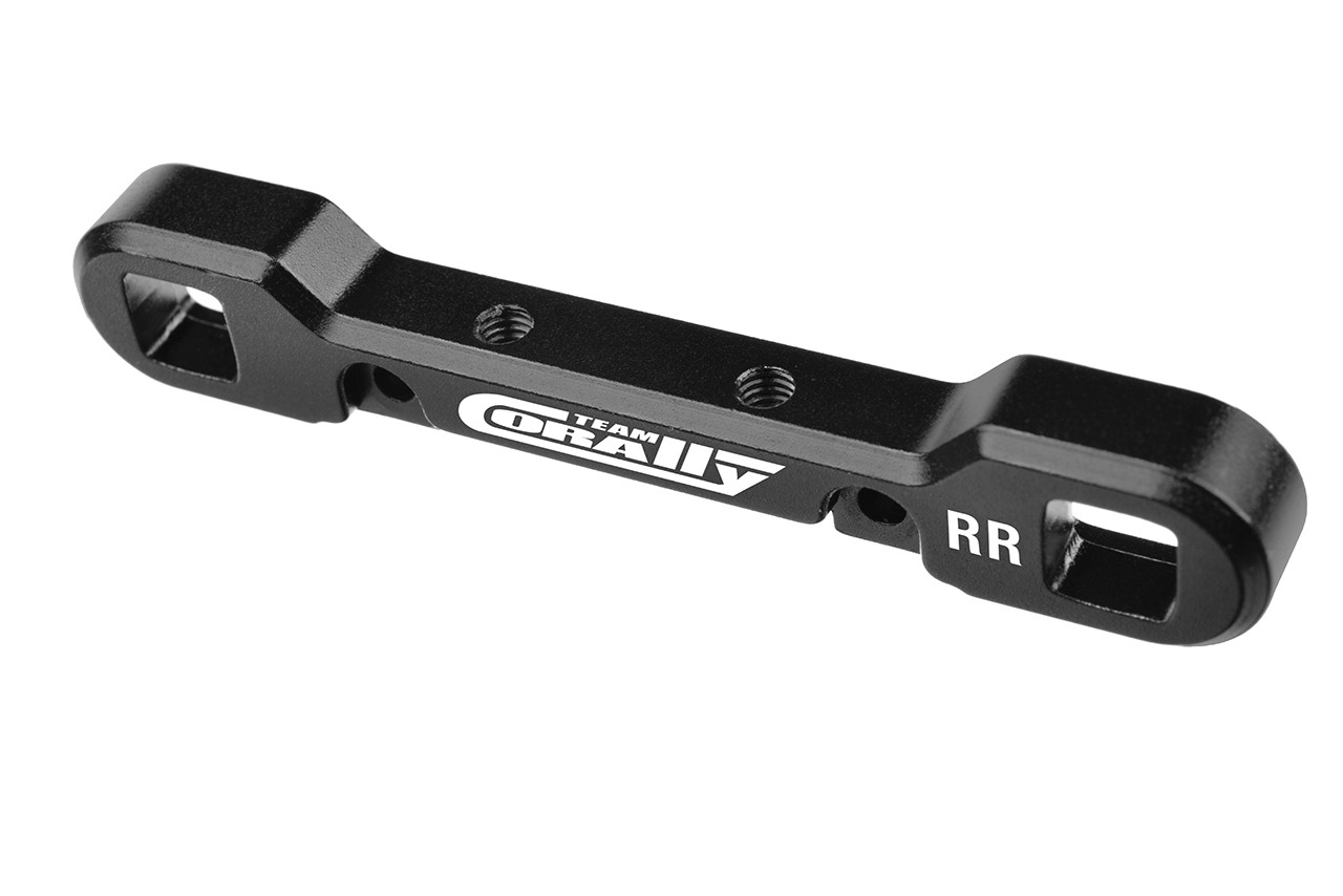 Team Corally - Suspension Arm Mount HD - RE-RE - 8mm - Aluminum - Black - 1 pc afbeelding