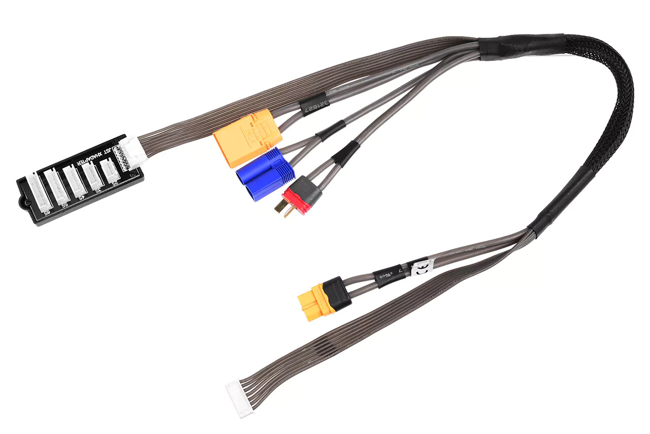 Laadkabel Pro XT60 - EC5/Dean/XT90 - XH Balanceerbord 2-6S