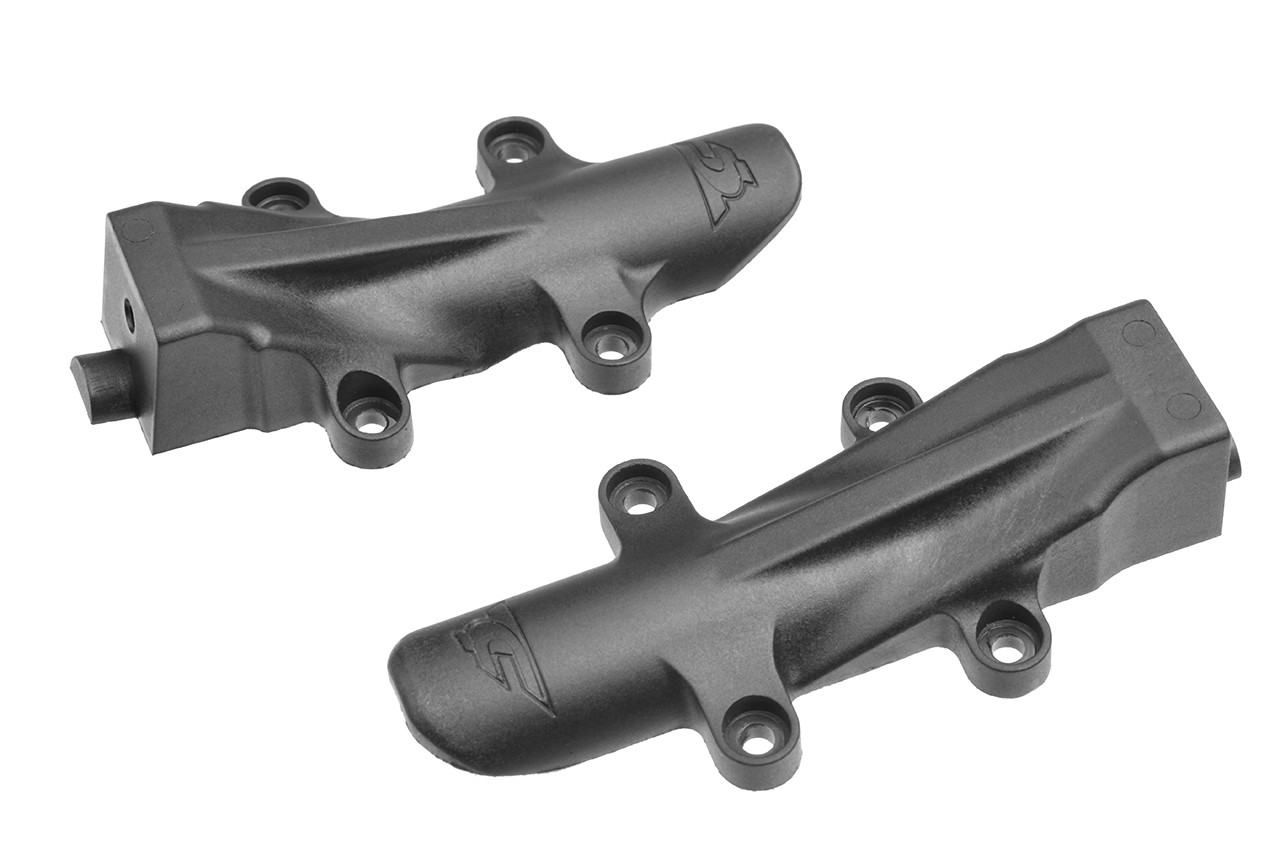 Team Corally - Chassis Brace Tube Cover - Front - Rear - 1 Set