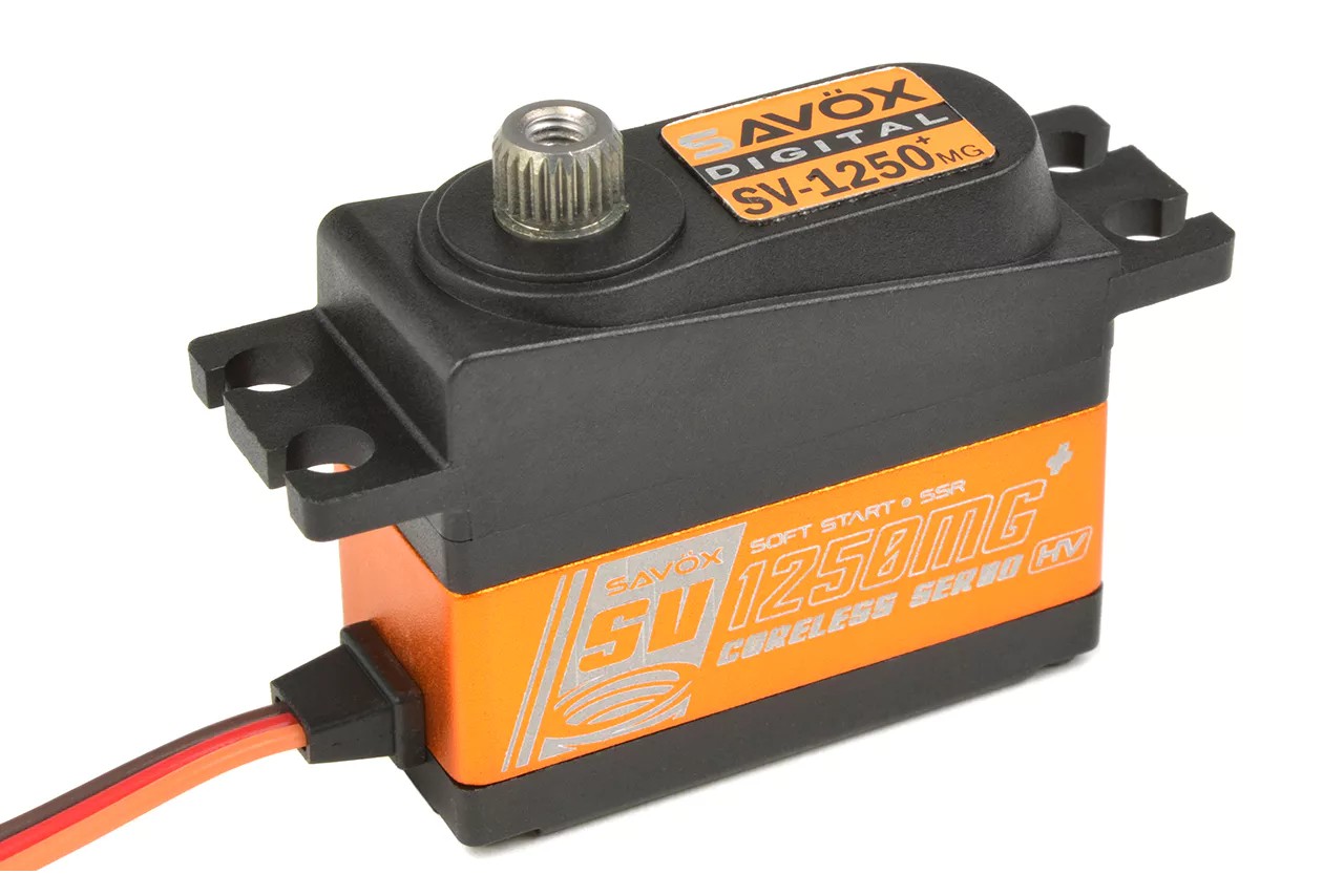 Savox SV-1250MG+ - Digital - High Voltage - Coreless Motor - Metal Gear afbeelding