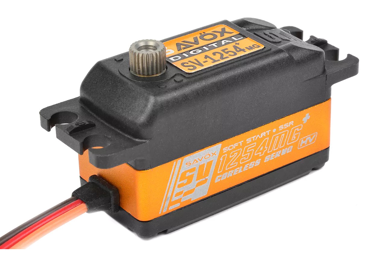 Savox SV-1254MG+ - Digital - High Voltage - Coreless Motor - Metal Gear afbeelding