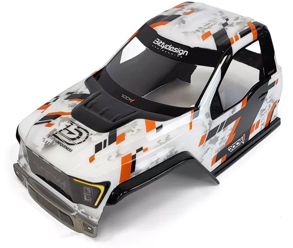 Bittydesign Rock1 CAB transparante body voor 313mm crawlers (Pre-Cut) afbeelding