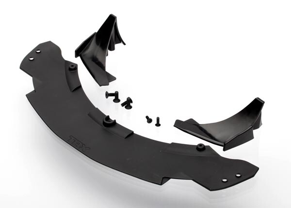 Splitter extension / canards, left and right / 4x12mm CCS (4)/ 3x10mm CC (2) (TRX-6433)