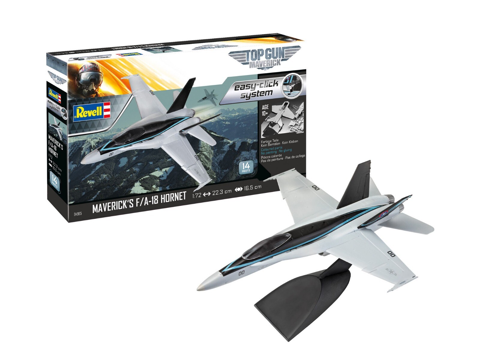 Revell Maverick`s F/A-18 Hornet Geschenkset afbeelding