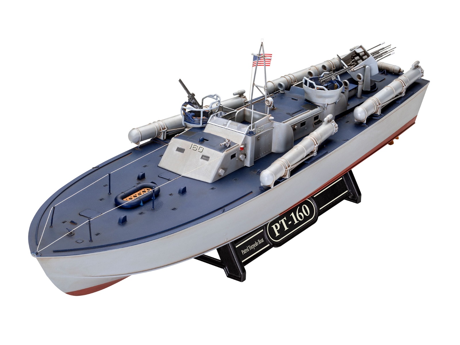 Revell 1/72 Patrol Torpede Boat PT-160 - Model Set afbeelding