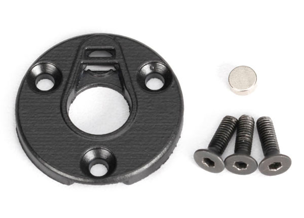 Magnet holder, center differential/ magnet, 5x2mm (1)/ 3x8mm BCS (3)