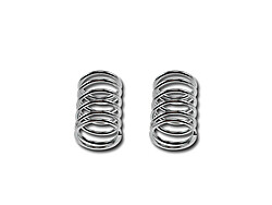 Racing shock spring 14x25x1.5mm 6.5 coils (silver/2pcs) afbeelding