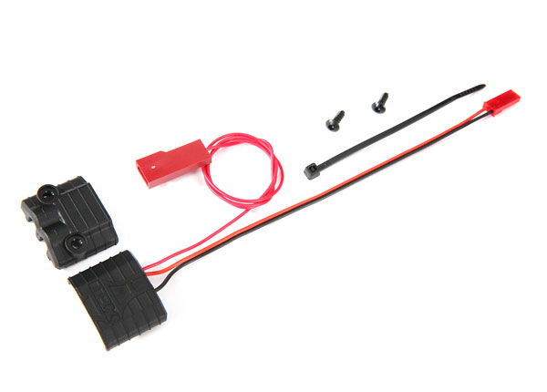 Connector, power tap (with voltage sensor)/ wire tie/ 2.6x8 BCS (2) (TRX-6549)