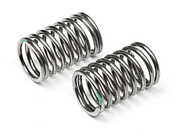 Titanium drift spring 14x27x1.8mm 8.5coils (green) (6558) afbeelding