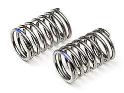Titanium drift spring 14x27x1.8mm 8coils (blue) afbeelding