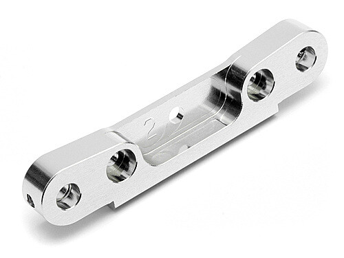 Alum. Rear Toe-In Block 7075 (2 Degree/Lightning Series) (66213)