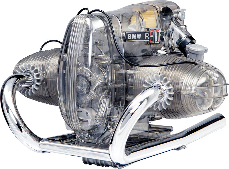 Franzis 1/2 BMW R90S Flat-Twin Engine afbeelding