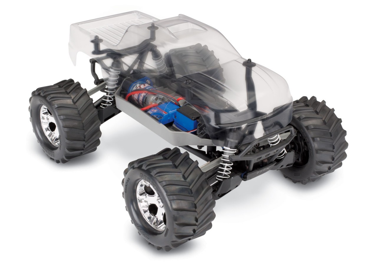 Traxxas Stampede 4X4 Assembly Kit: 4WD Chassis with TQ 2.4GHz radio system afbeelding