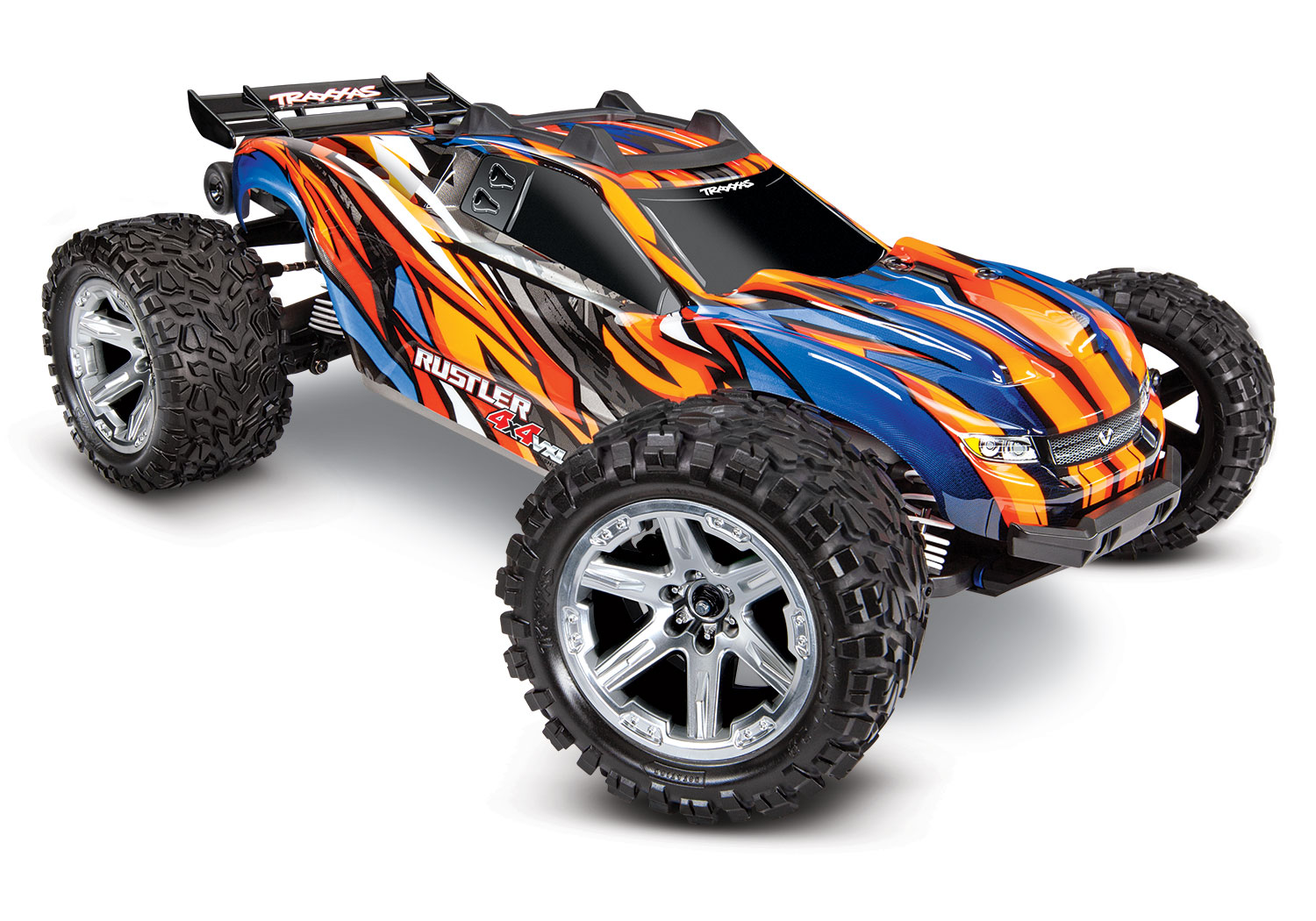 Traxxas Rustler 4x4 VXL brushless truggy RTR - Oranje