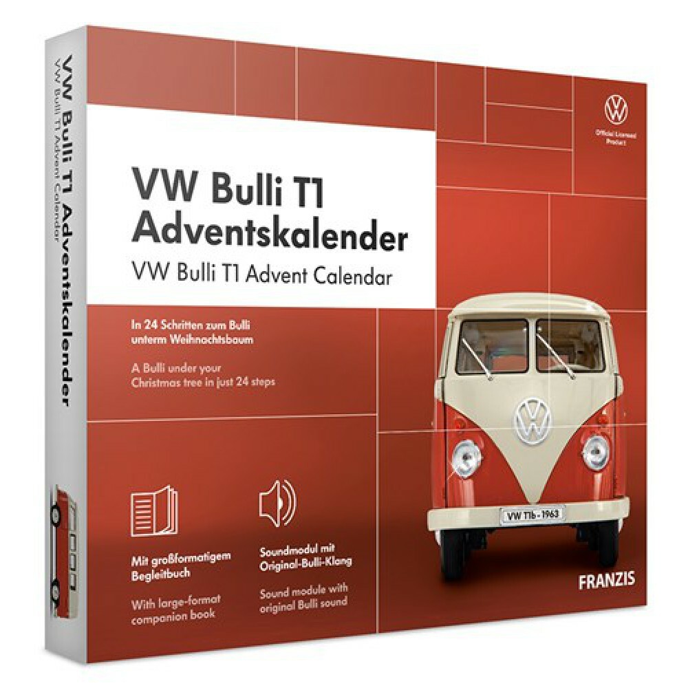 Franzis Volkswagen T1 Bulli Adventskalender - TopRC