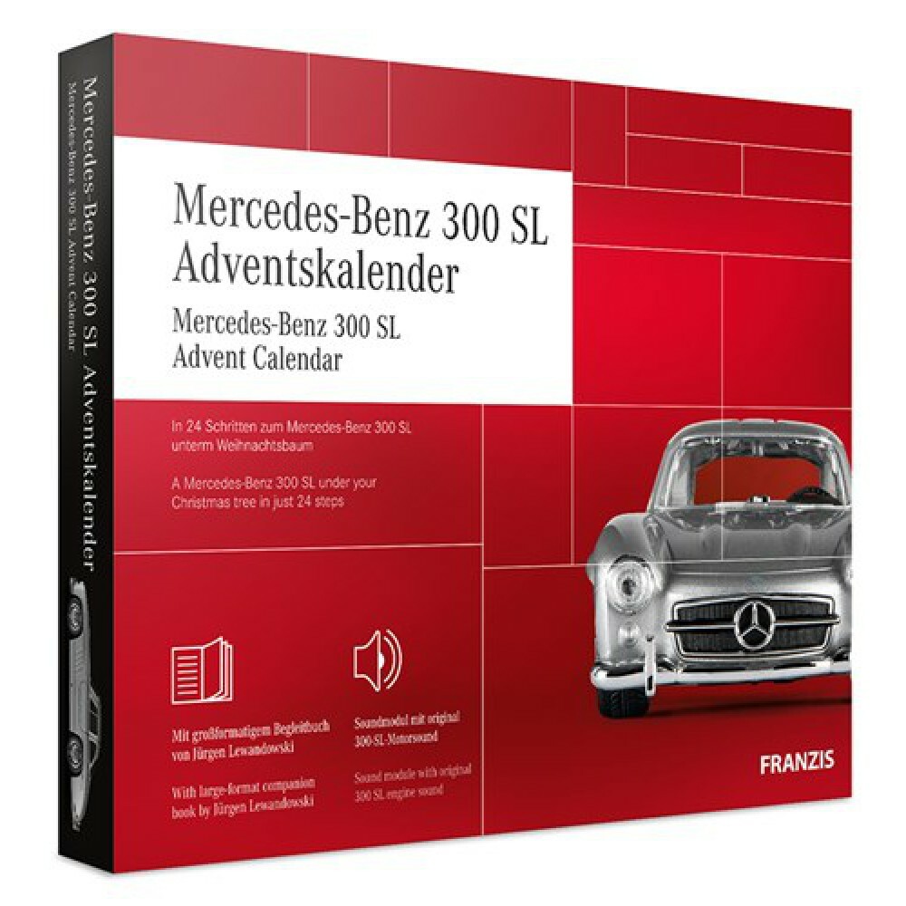 Franzis Mercedes Benz 300SL Adventskalender - TopRC