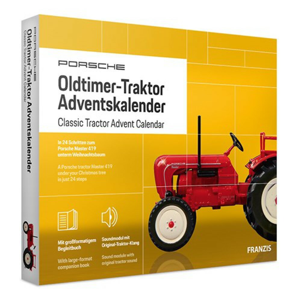 Franzis Porsche Oldtimer Traktor Adventskalender - TopRC