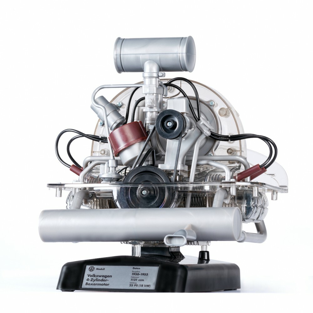 Franzis 1/4 Volkswagen Bulli T1 Flat Four boxermotor afbeelding