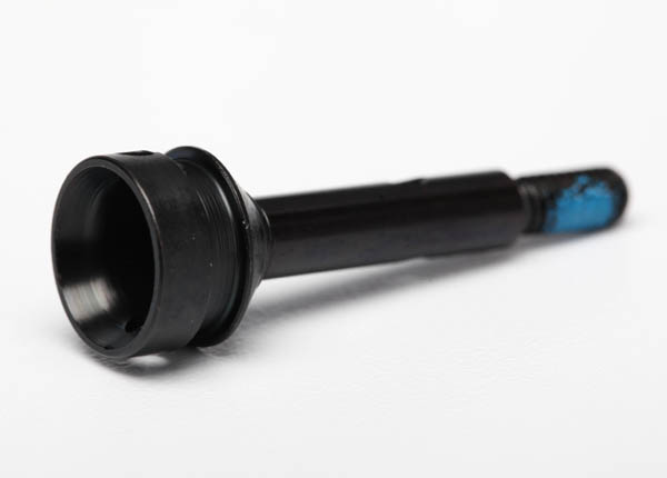 Stub axle, rear, 5mm (steel-splined constant-velocity driveshaft) (1) (TRX-6753)
