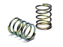 Shock spring 13 x 23 x 1.6mm x 5.5 coils (gold/2pcs) afbeelding