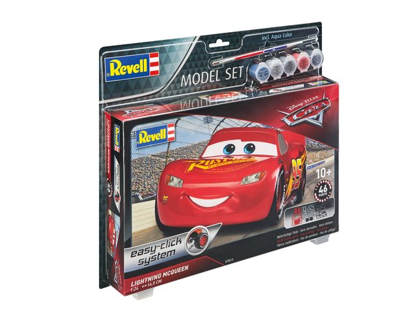 Revell 1/24 Lightning McQueen (CARS) - Model Set afbeelding