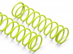 Spring 13x57x1.1mm 10 coils (yellow / soft) afbeelding