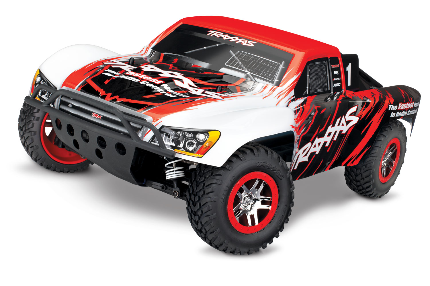 Traxxas Slash 4x4 VXL brushless short course RTR - Rood