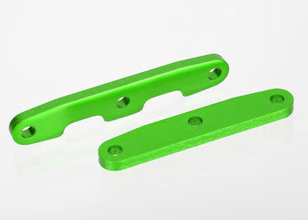 Bulkhead tie bars, front & rear, aluminum (green-anodized) (TRX-6823G)