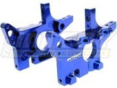 Integy Super-Duty Type II Front Bulkhead Blue - E-Maxx/T-Maxx