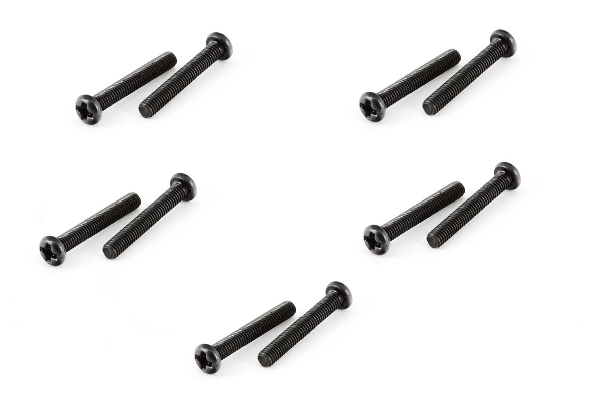 Button Head Cross Machine Screw M3x20mm (10pcs) (AR725320) afbeelding