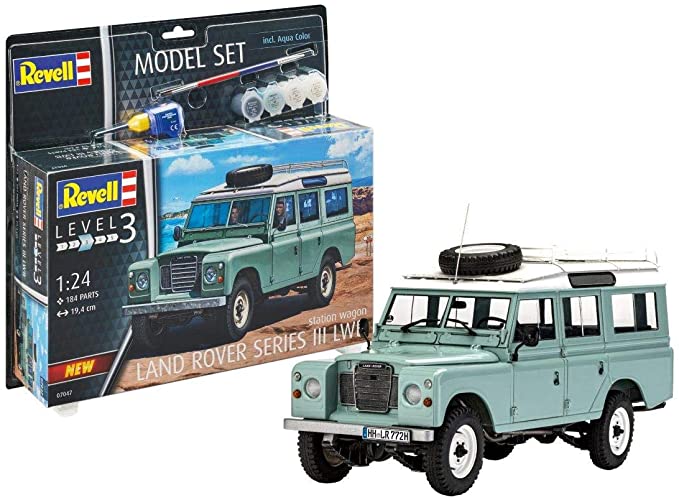 Revell 1/24 Land Rover Series III LWB Geschenkset afbeelding