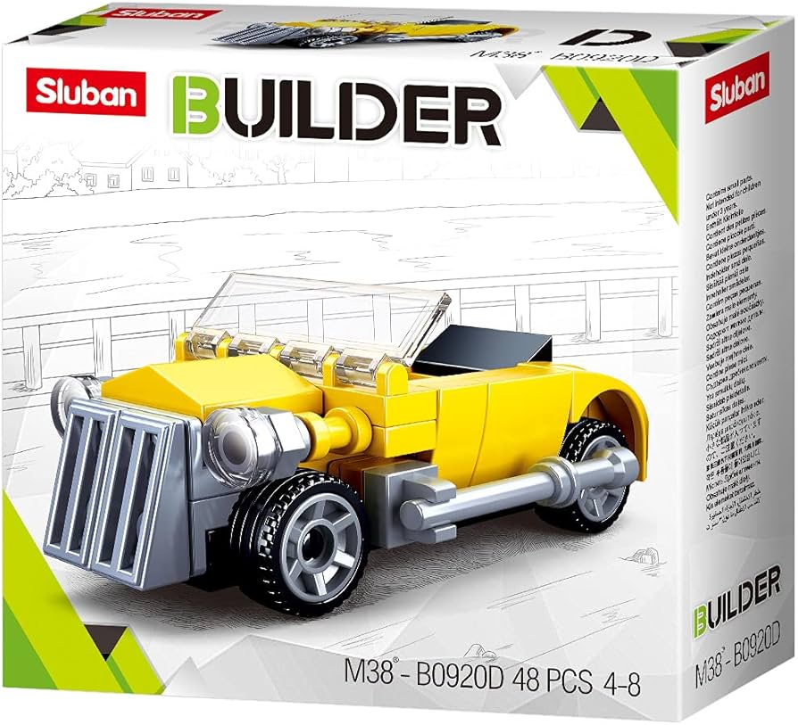 Sluban Builder hotrods D (M38-B0920D) afbeelding