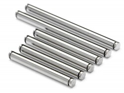 Stainless steel suspension shaft set (super nitro rs4) afbeelding