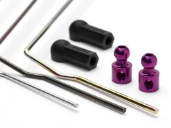 Sway bar set rear (pro 3) afbeelding