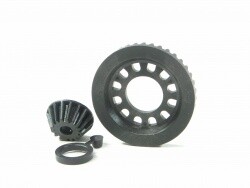 Bevel gear set (39t/16t/spacer
