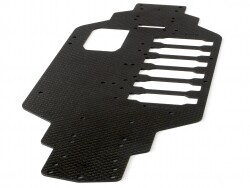 Main chassis 2.5mm (woven graphite) afbeelding