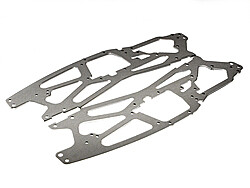 Main chassis 2.5mm (silver/2pcs) afbeelding