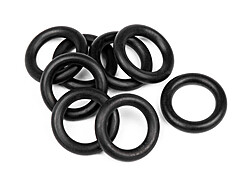 HPI - O-ring 7x11x2.0mm (black/8pcs) (75080) afbeelding