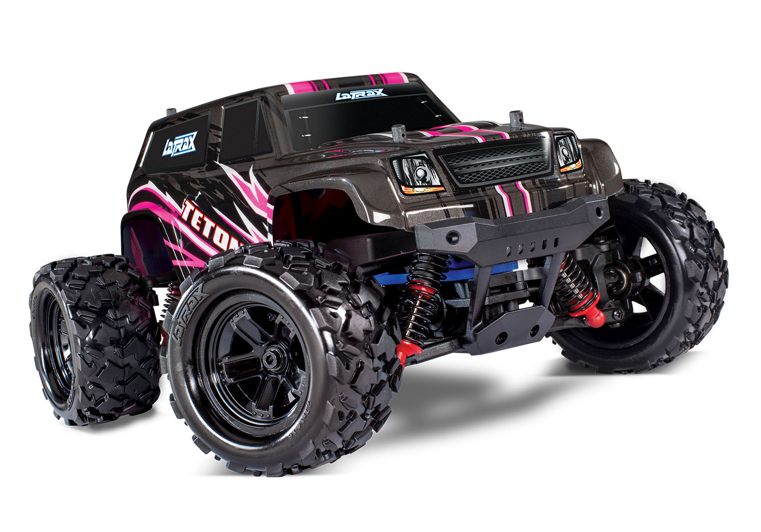 LaTrax Teton 1/18 electro monster truck RTR - Roze afbeelding