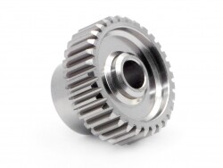 Aluminium racing pinion gear 32 tooth (64 pitch) afbeelding