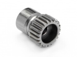 Pinion gear 21 tooth aluminum (64pitch/0.4m) afbeelding