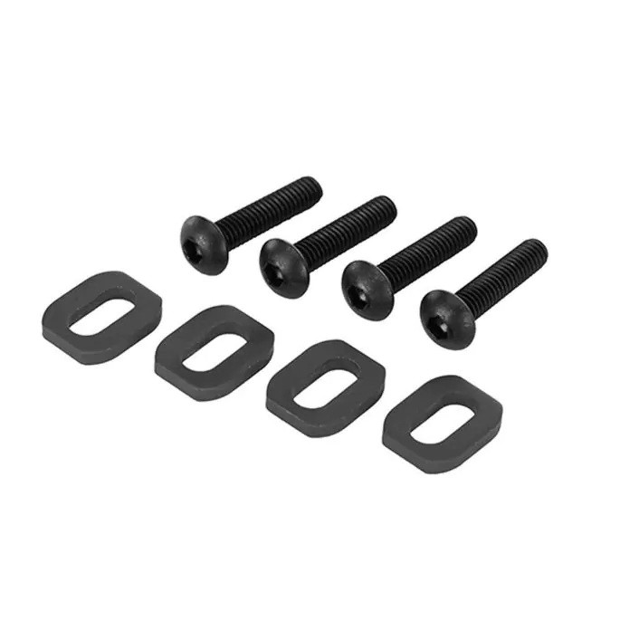 Traxxas - Washers, motor mount, steel (4)/ 4x18mm BCS (4) (TRX-7759-BLK) afbeelding