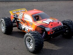 Nitro mt-1 truck painted body (org.yl/blk)
