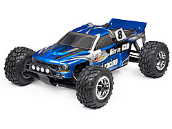 Dirt force painted body (blue/silver/black) afbeelding