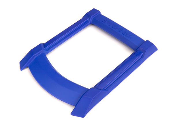 Skid plate, roof (body) (blue)/ 3x15mm CS (4) (TRX-7817X)