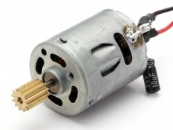 Drive motor with pinion gear (dash) afbeelding