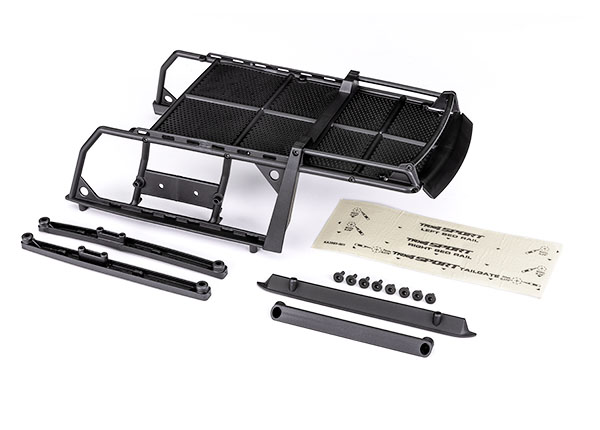 Traxxas - Expedition rack/ mounting hardware (TRX-8120A)