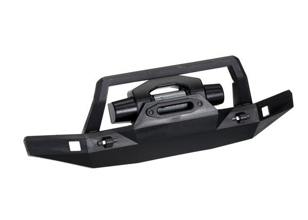 Bumper, front (178mm wide)/ winch/ 2.6x8 BCS (1) (TRX-8124)